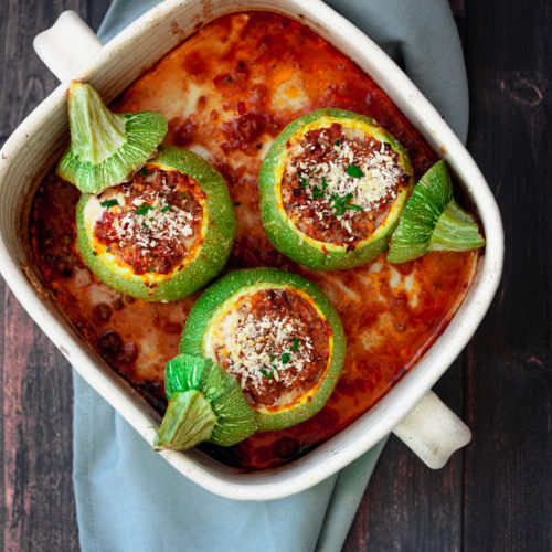 Mediterranean Stuffed Marrows With Beef Mince The Classy Baker