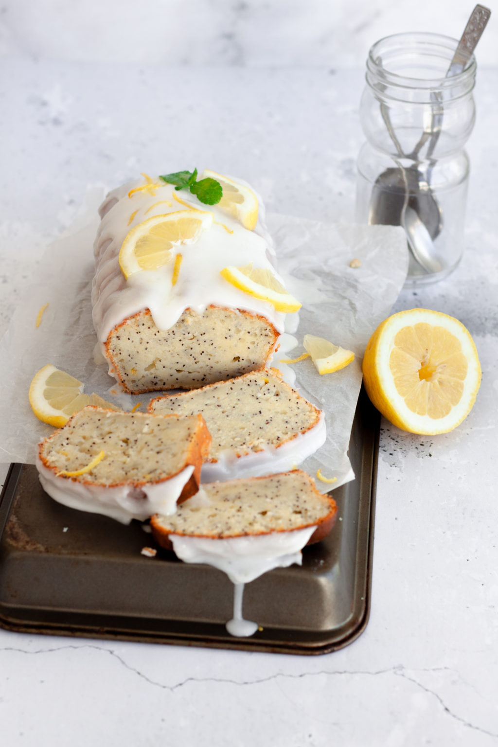 Lemon Poppyseed Yogurt Cake The Classy Baker