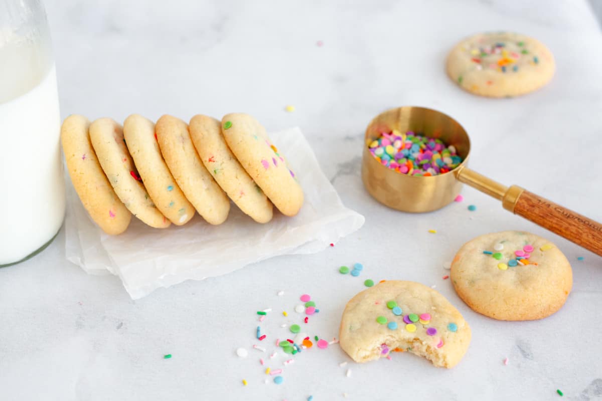 vanilla Sprinkle Cookies